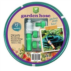 Gartenschlauch mit 4 Anschlüssen