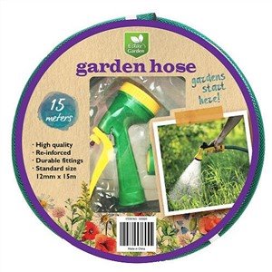 Gartenschlauch mit 5 Funktionen Sprühset
