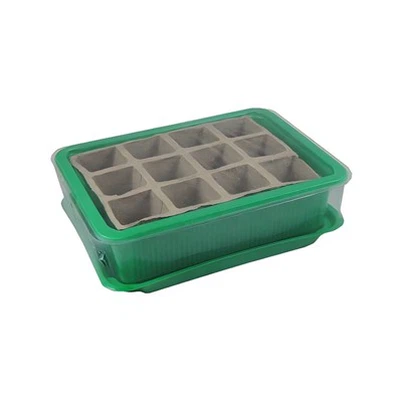 Gewächshaus mit 12 Zellpapiertopf